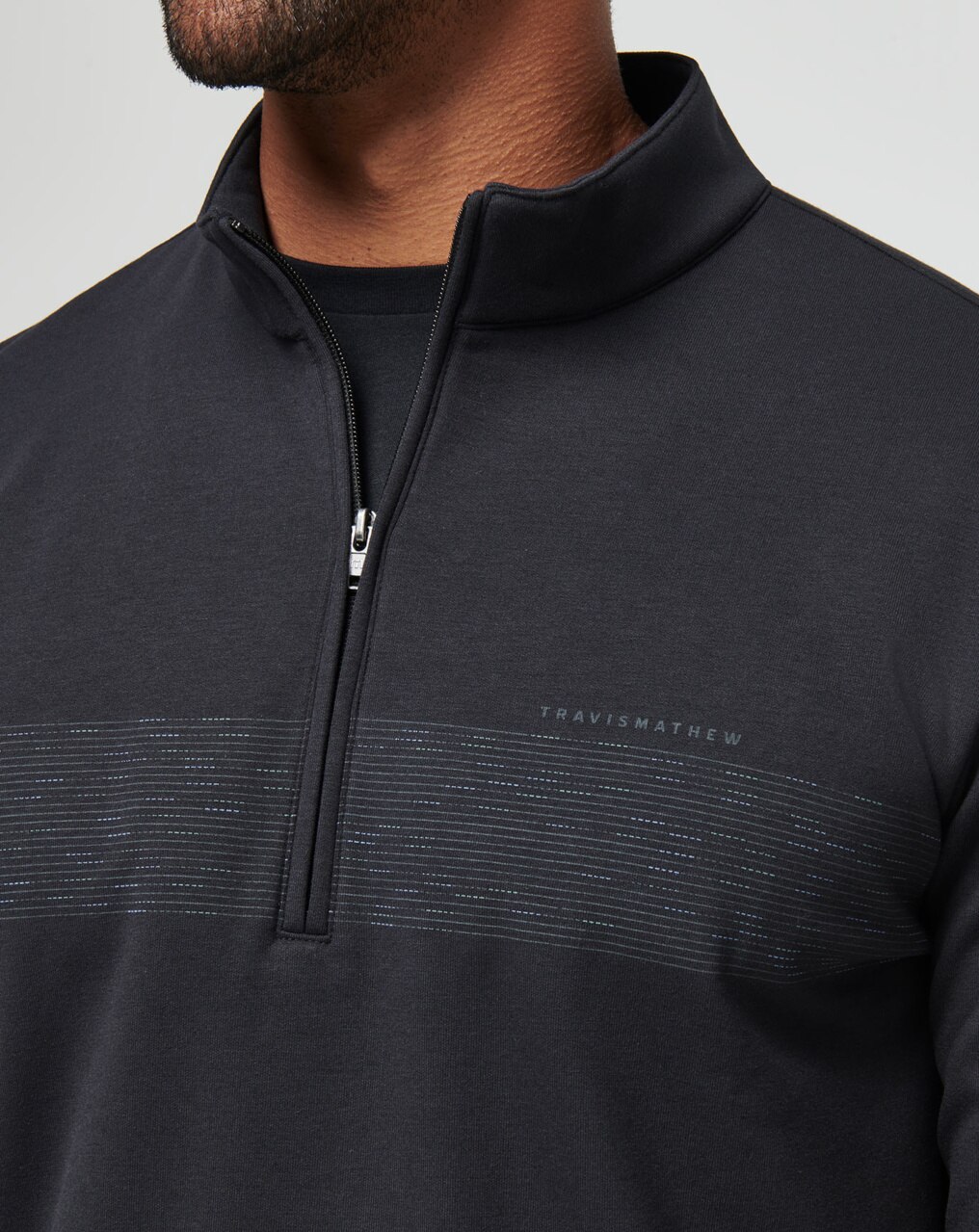 UPGRADED FLEECE QZ CHEST STRIPE 4